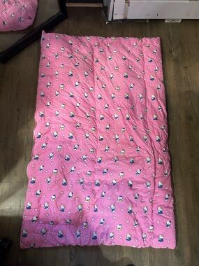 Hello Kitty Pink Polka Dot Kids Comforter